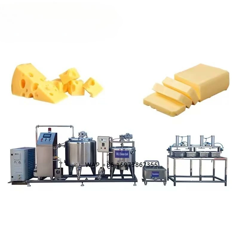 Fully Automatic Mozzarella Cheese Production Line | Industrial Cheese Making Machine with 1000L Processing Vat