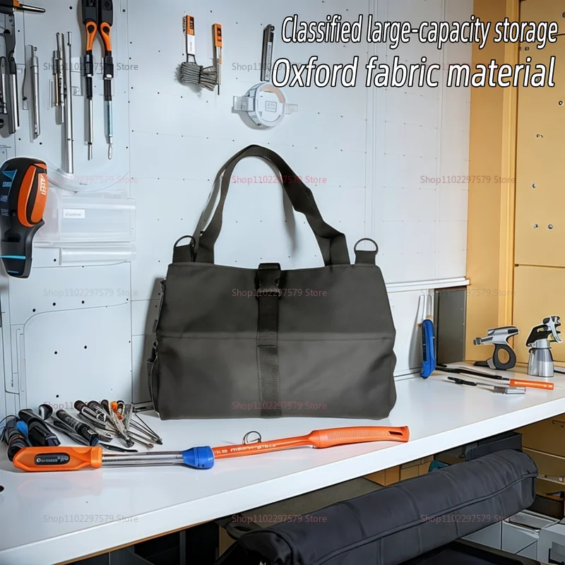 Durable Tool Bag Scroll Storage Organizer Suitable for Workers Engineers Maintenance Tools Versatile Detachable Multi-Use Bag
