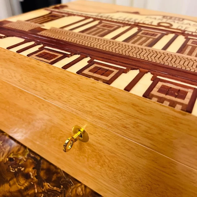 علب سيجار كوبية، حوالي 75 قطعة، مرطب سيجار عالي الجودة #2