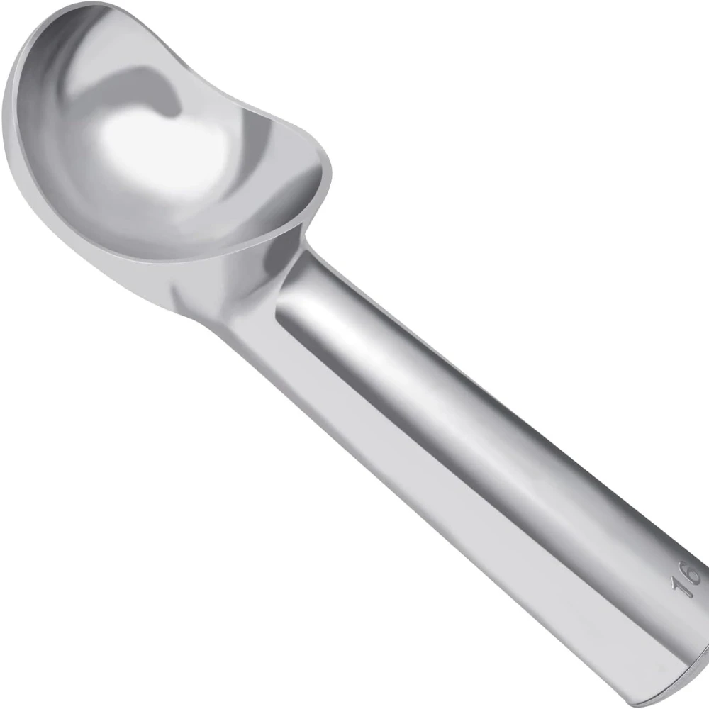 Self-Melting Ice Cream Scoop, One-Piece Stainless Steel Scooper, Perfect Gift for Friends, Kitchen Tool view 2