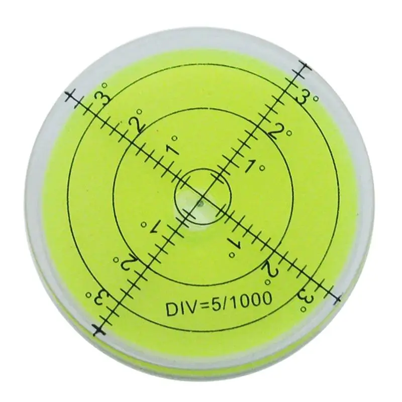 거품도 표시 표면 레벨링, 카메라 삼각대 가구 장난감 레벨 측정 기기, 60*12mm