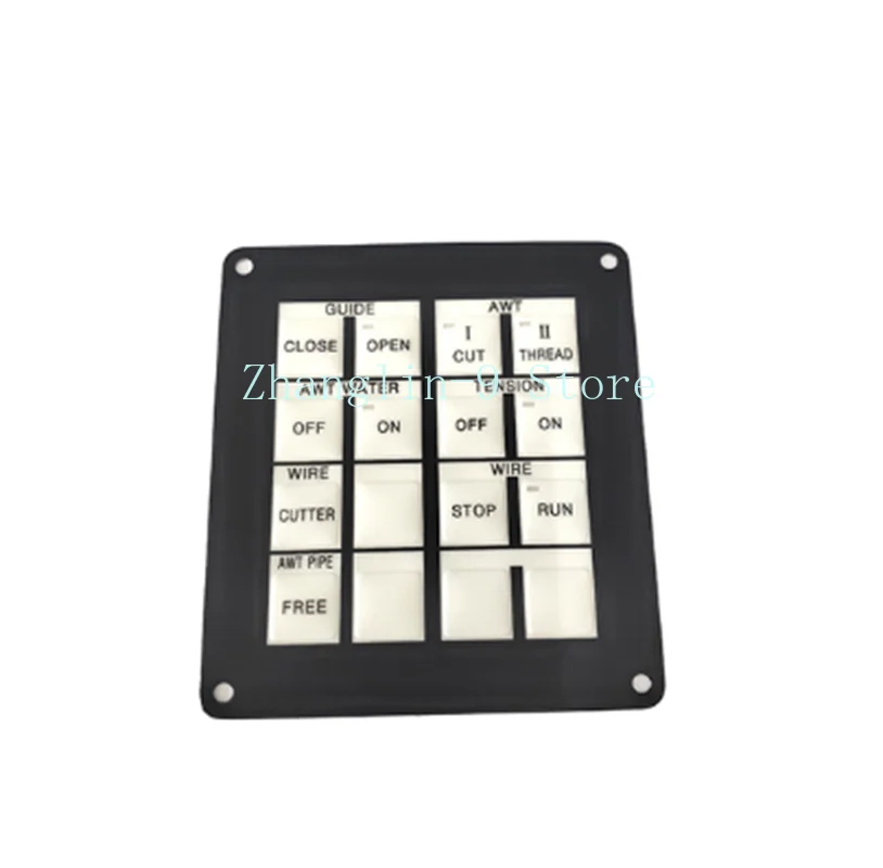 Keyboard panel Operation Control panel Button film wire cutting accessory Hand control box film for Sodick EDM Machine