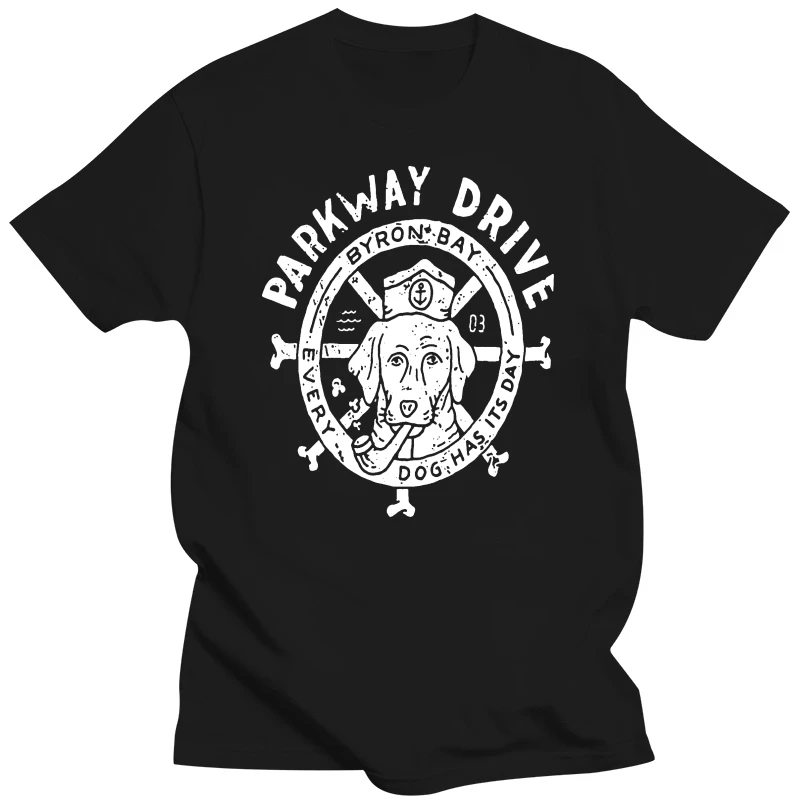 Parkway Drive T Shirt ANAJABL Parkway Drive 2018 LOGO T-Shirt Classic Short Sleeve Tee Shirt Printed Cotton Cute Man 6xl Tshirt