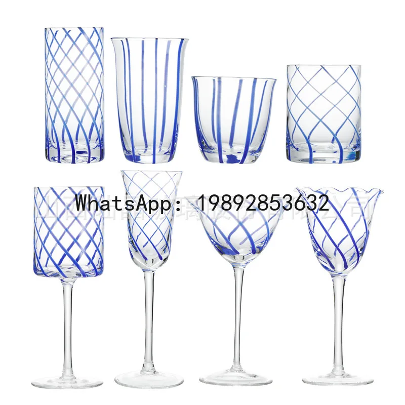 i5.15 wire series wine set household glass wine glass Nordic wine glass