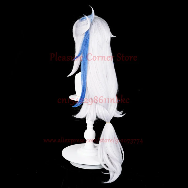 Neuvillette Cosplay Wig SSS Grade Quality Heat Resistant Wigs Game Genshin impact Neuvillette Wig Cosplay Prop