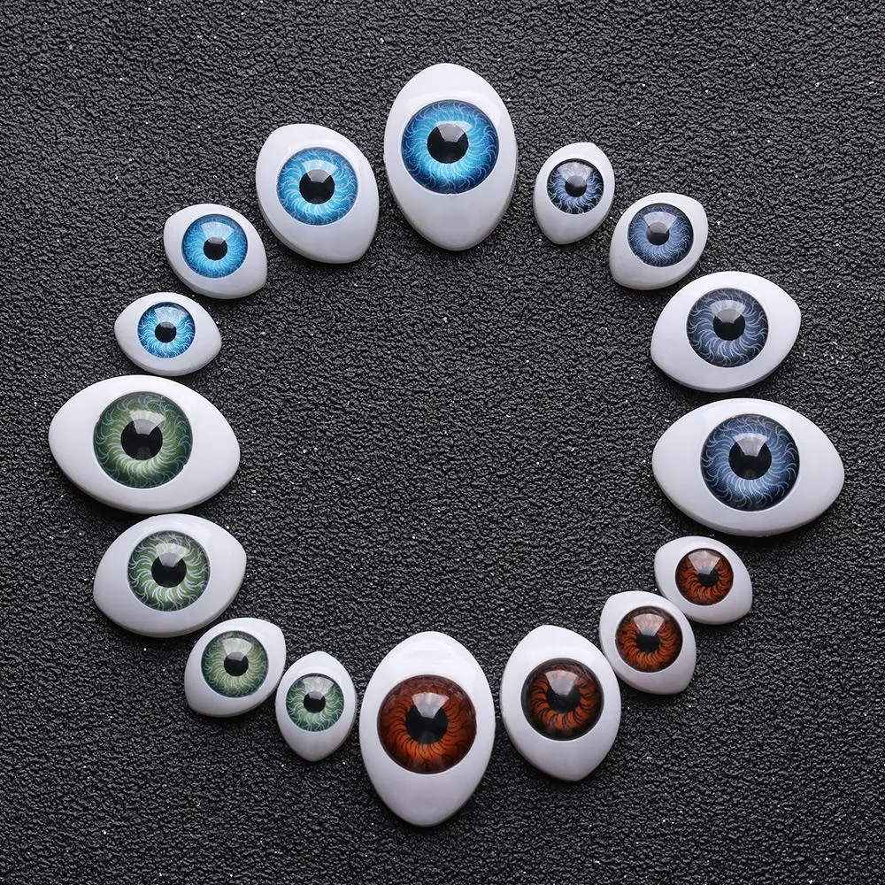 20pcs 4 sizes Funny Puppet Making Accessories Dinosaur Eye  Safety Eyes DIY Craft