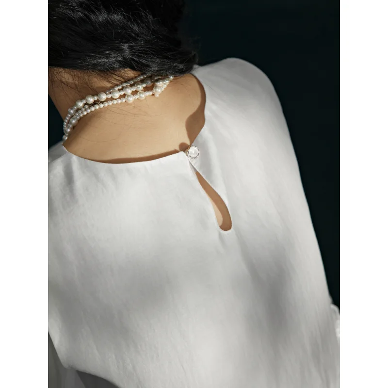 Sleeveless Doll Shirt with Ruffled Hem in Summer 2025 Slim Temperament Wind Vest Suspender Top Female