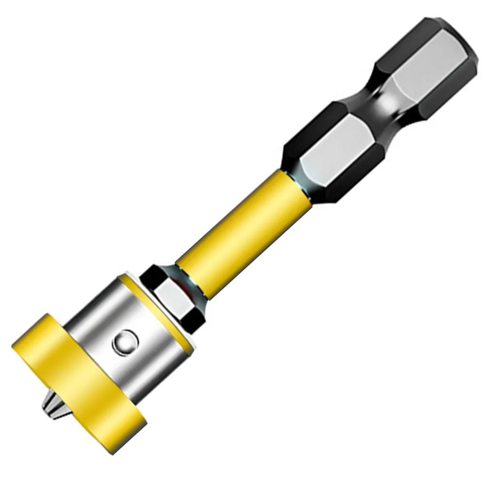 As Picture Magnetic Screwdriver Bits Mechanic Hand Tool Accessories Straight And Concentric Design Improves Work Efficiency