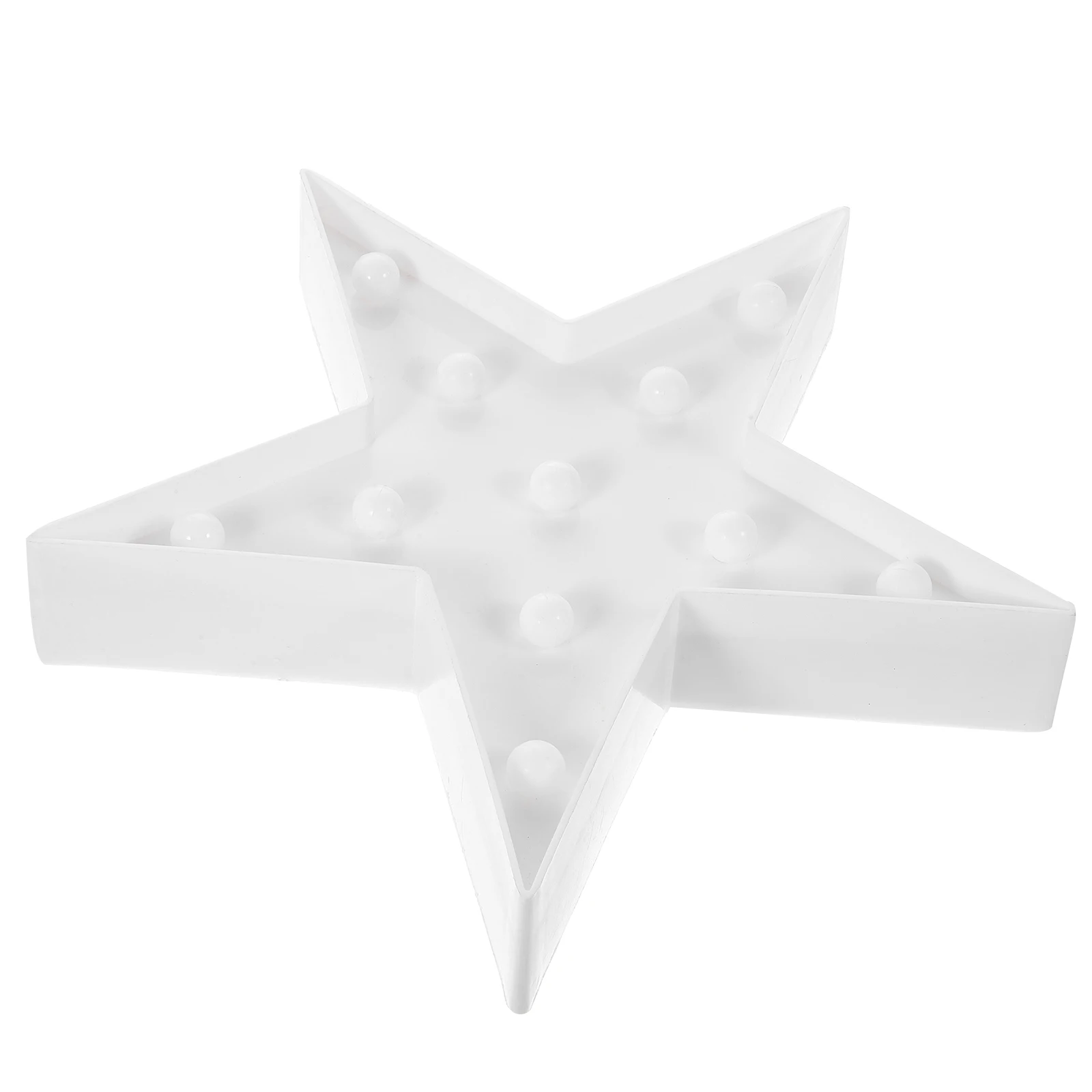 

Led Five-Pointed Night Lignt Night Light Wall Christmas Home Party Table Desk Wall Lamp Lamp Decoration No