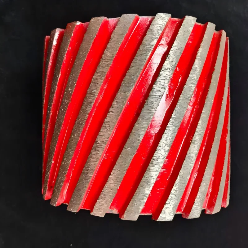 200mm Diamond Grinding Wheels 75mm French Vacuum Brazed Hardness K Medium Abrasive Grade Edge Profiling Grinding Disc Aluminum