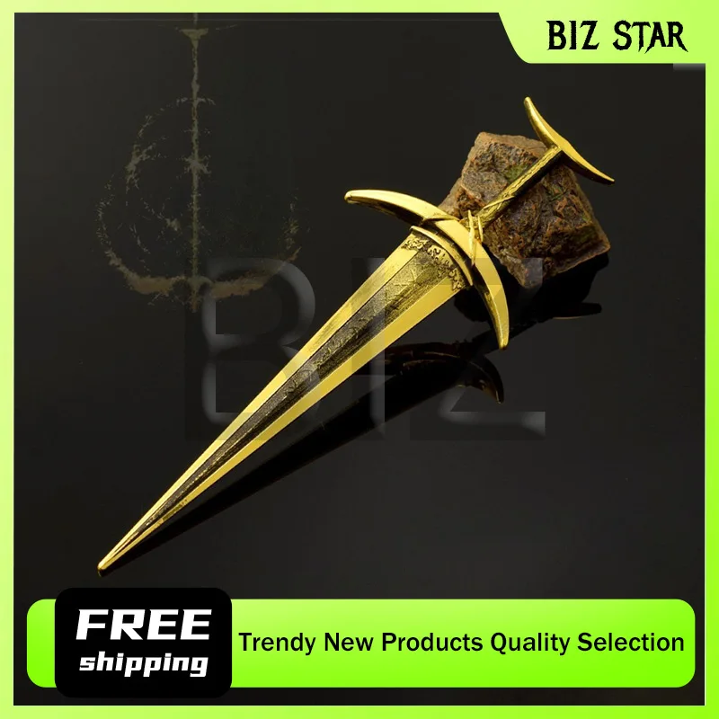 22 cm/8,66 pouces ELDENN jeu périphérique ordre dorée épée de gros métal artisanat ornement modèle jouet pour garçon cadeau anniversaire Cosplay