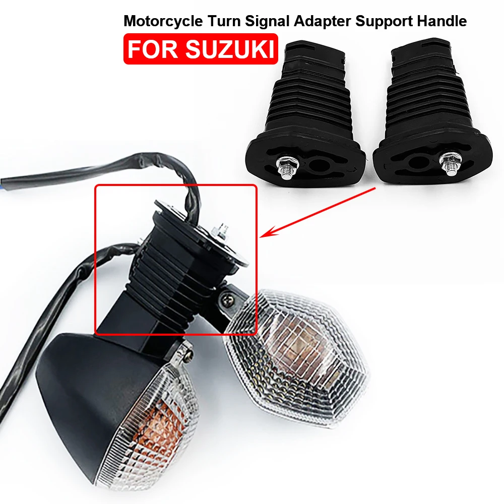 Motorcycle Turn Signal Adapter Support Handle For SUZUKI GSF 600S 1200S Bandit SV 650S 1000S GSX-R 750 1000