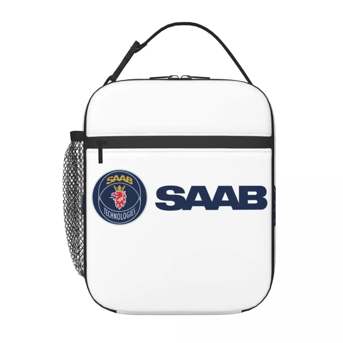 Sweden Saabs Scanias Trucks Resuable Lunch Boxes Women Multifunction Cooler Thermal Food Insulated Lunch Bag Office Work