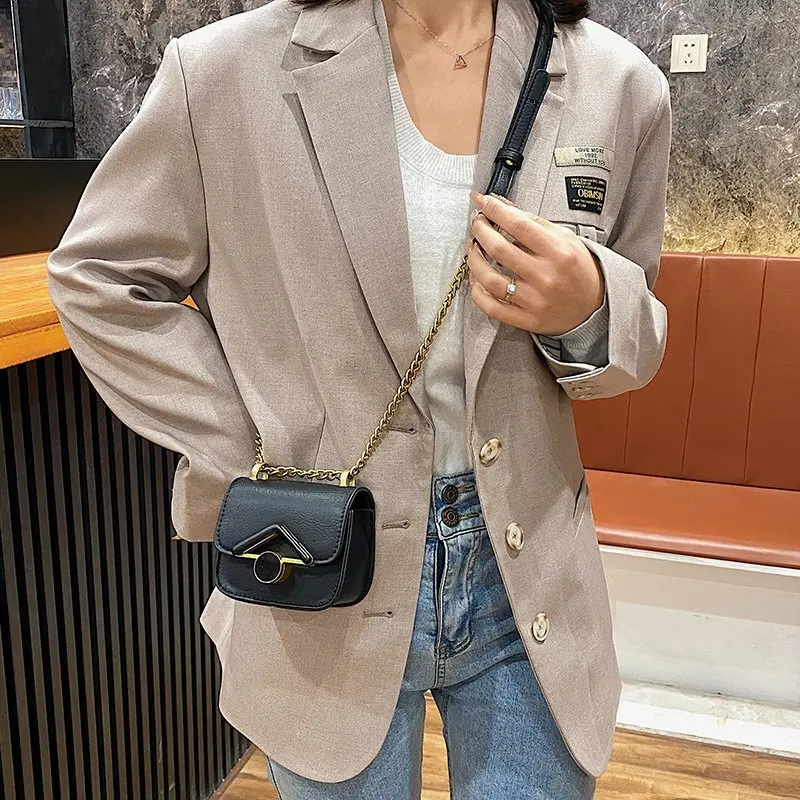 Mini Crossbody Bags For Women High Quality Bags Luxury Chain Shoulder Coin Mini Purse Cute Small Square Box Lipstick Bag Ladies