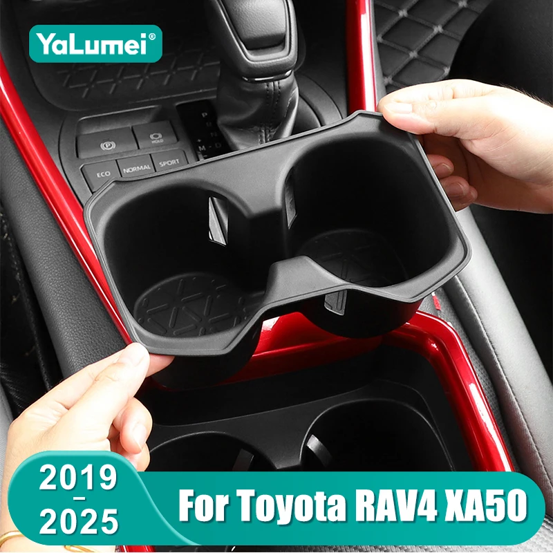 Für Toyota RAV4 XA50 2019 2020 2021 2022 2023 2024 2025 Auto Mittelkonsole Getränkehalter Aufbewahrungsbox Zubehör