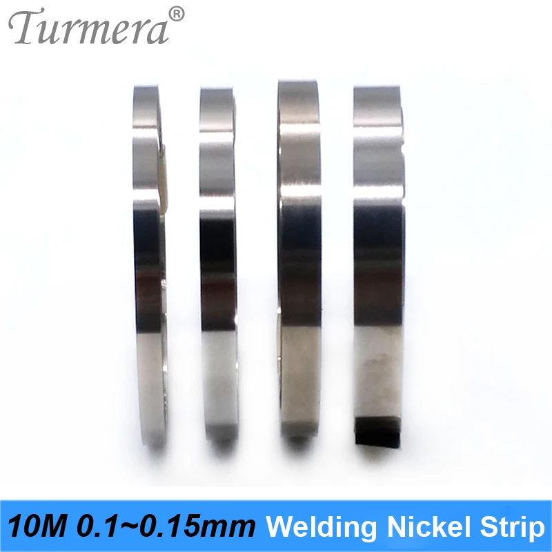 10メートル0.1ミリメートル0.12ミリメートル0.15ミリメートル18650リチウムイオン電池ニッケルシートプレートニッケルストリップコネクタスポット溶接機バッテリーパック溶接