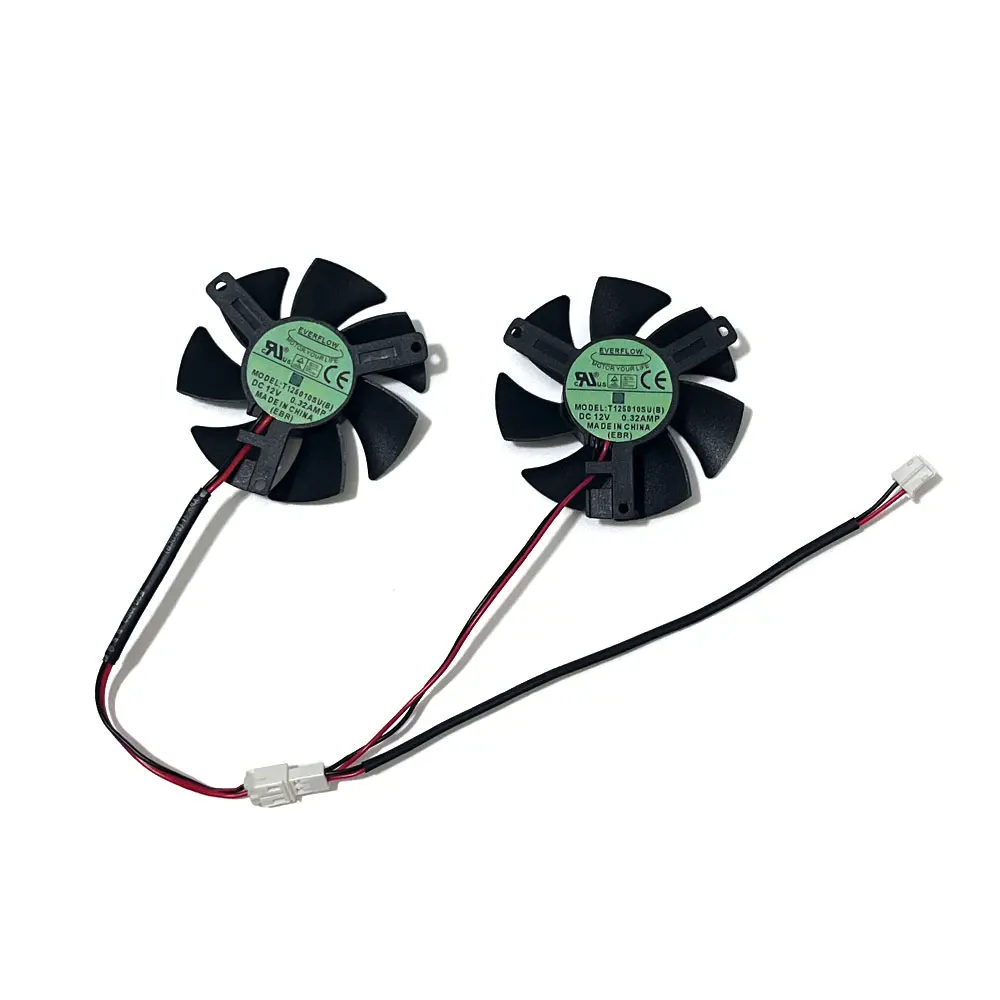 NEW 1SET 45MM GTX 1650 T125010SU Low Profile Video Card Cooler Fan For ZOTAC GeForce GTX 1650 Low Profile GTX1050 GAMING GPU