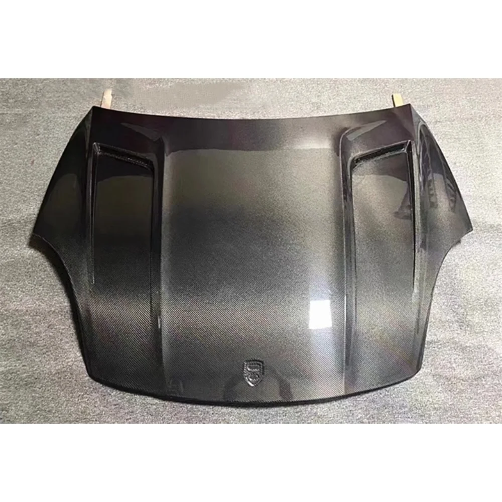 

Upgraded Dry Carbon Fiber Engine Hood and Hood Surround for 20-23 New for Porsche Cayenne 9Y0 Body Parts