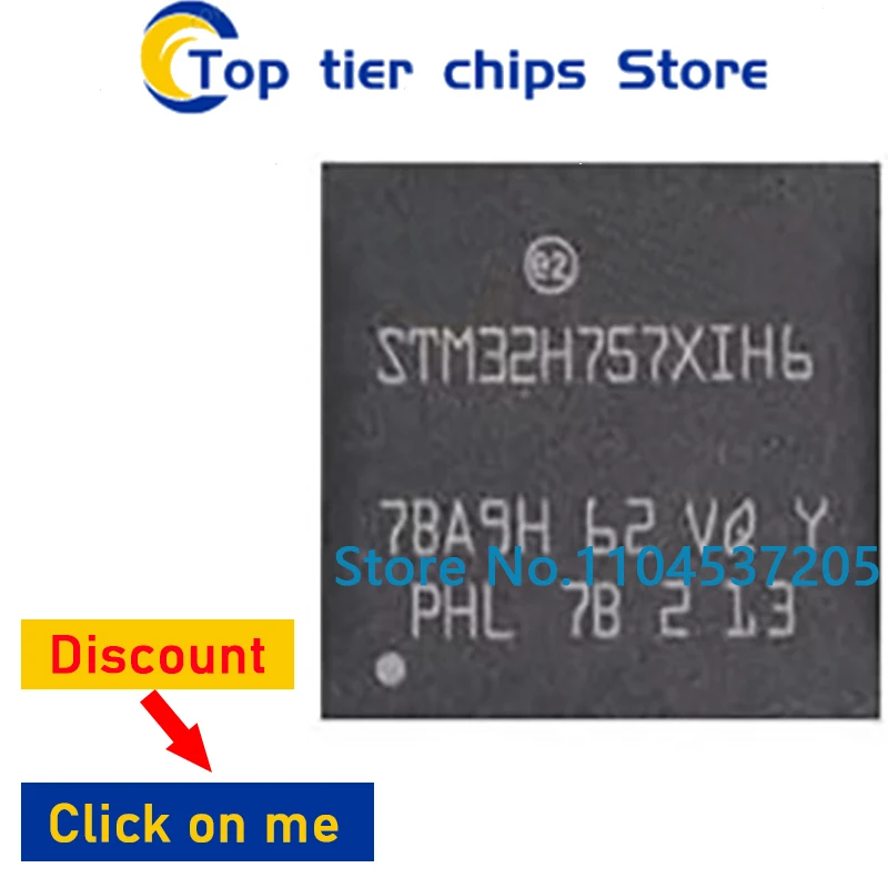 1PCS/lot NEW STM32H755IIT6 STM32H755ZIT6 STM32H757ZIY6 STM32H757XIH6