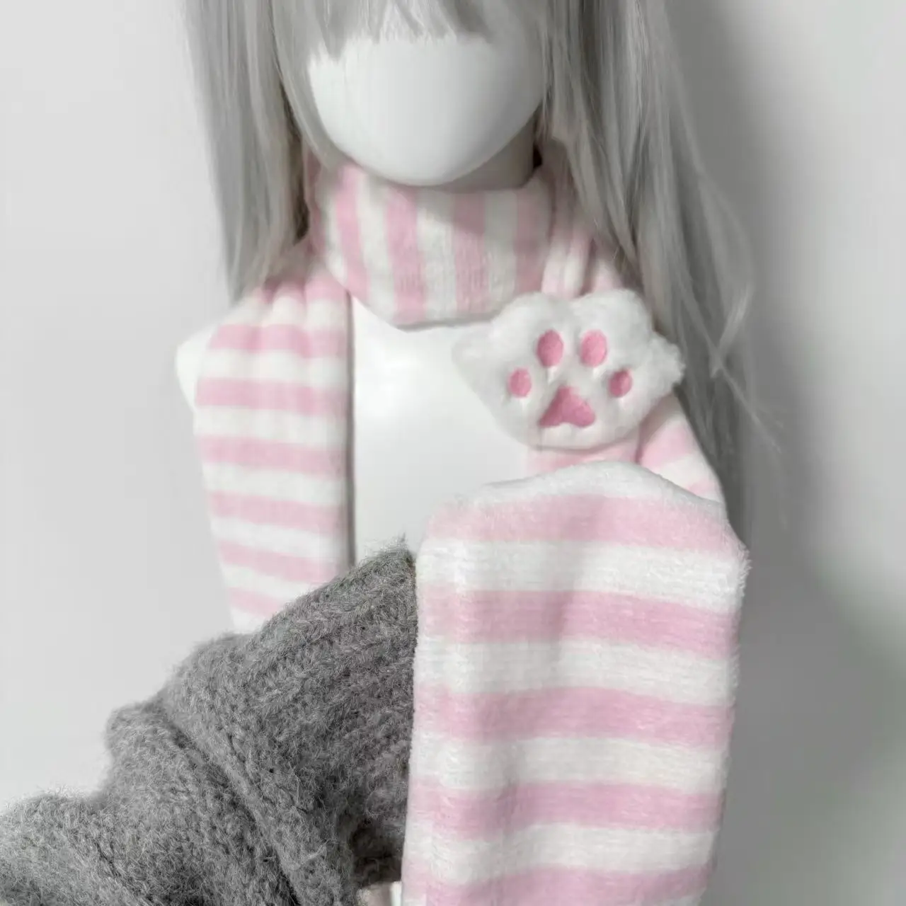 cachecol-feminino-de-outono-e-inverno-azul-rosa-fofo-kawaii-com-estampa-de-pata-de-gato-divertida-cachecol-japones-listrado-versatil-de-anime-para-meninas