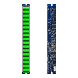 LED Bargraph Display Module, Fonte de Alimentação, Verde, 0-5V Entrada, DC 24V, 50 Set