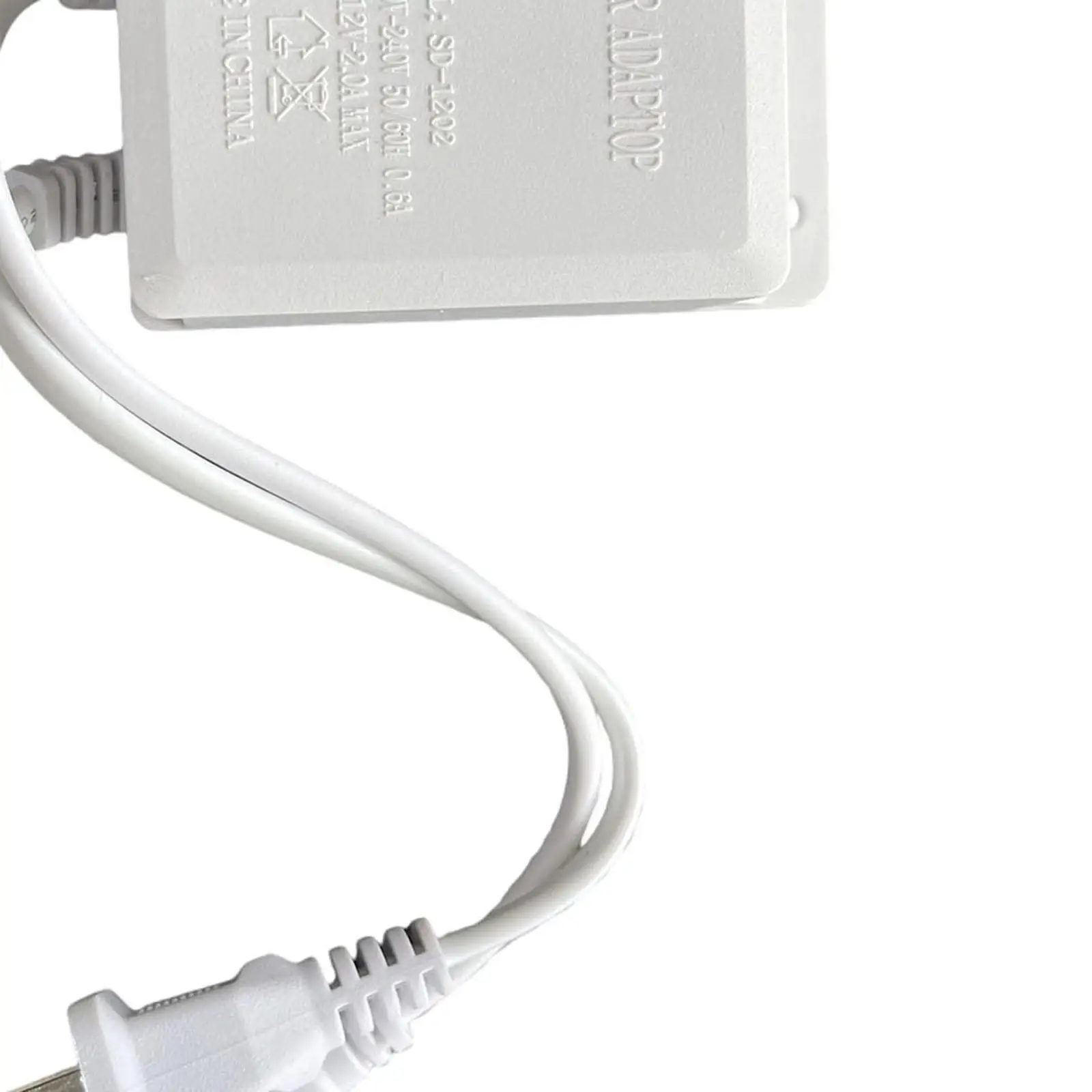 12V 2A AC Adapter Charger Sturdy Waterproof DC12V Transformer Power Supply for Switches LED Strip Light BT Speaker Webcam Router