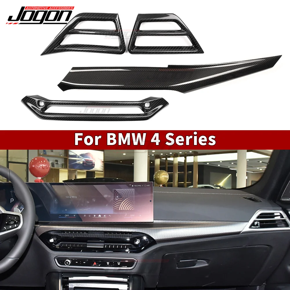 

Carbon Fiber Center Control Dashboard Air Vent Cover For BMW 2 3 4 Series G42 G20 G22 G23 G26 M2 G87 M3 G80 G81 M4 G82 G83 2025+