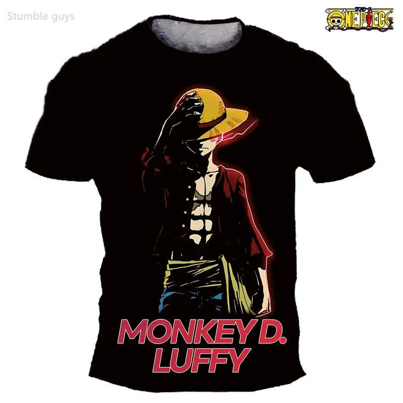 Children One Piece T-Shirt Sanji Minimal Print Summer Casual Boys Clothes Girls Short Sleeve Men Jersey
