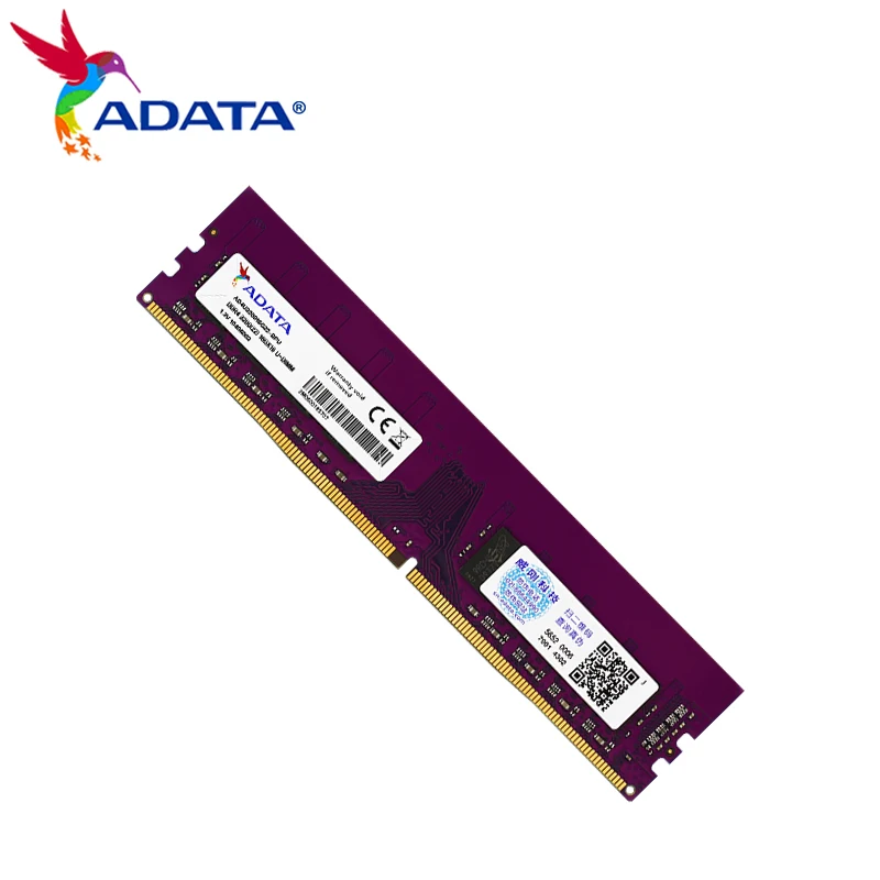 Imagem -02 - Ram Desktop Memory Module 3200mt s 8gb 16gb 32gb Bandeja Única 288 Pinos U-dimm Adata-ddr4