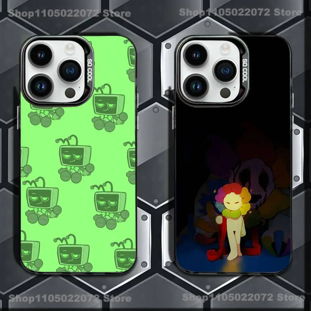 

Game D-Dandys W-World Phone Case For iPhone 16,15,14,13,12,11,Mini,Pro,E,MAX Black Candy Matte Shockproof Cover