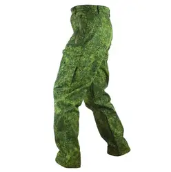 Russian Camouflage Trouser Winter Green Water proof Thick Velvet Outdoor Men