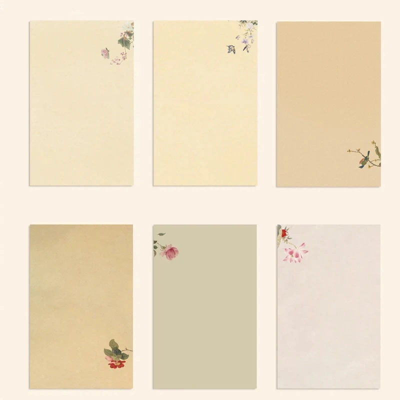 Antique Style Chinese Calligraphy Rice Paper Xuan Paper Half Raw Half Cooked Micro Spray for Practice Competition Painting