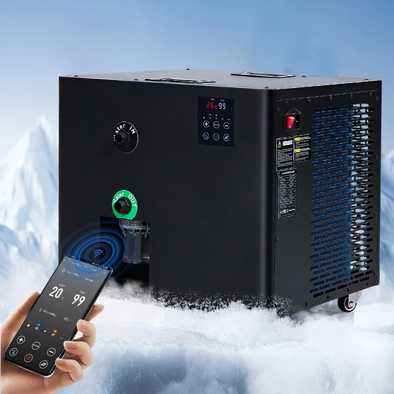 

0.5Hp energy-saving chiller for household cold plunge therapy recovery system ice bath chiller