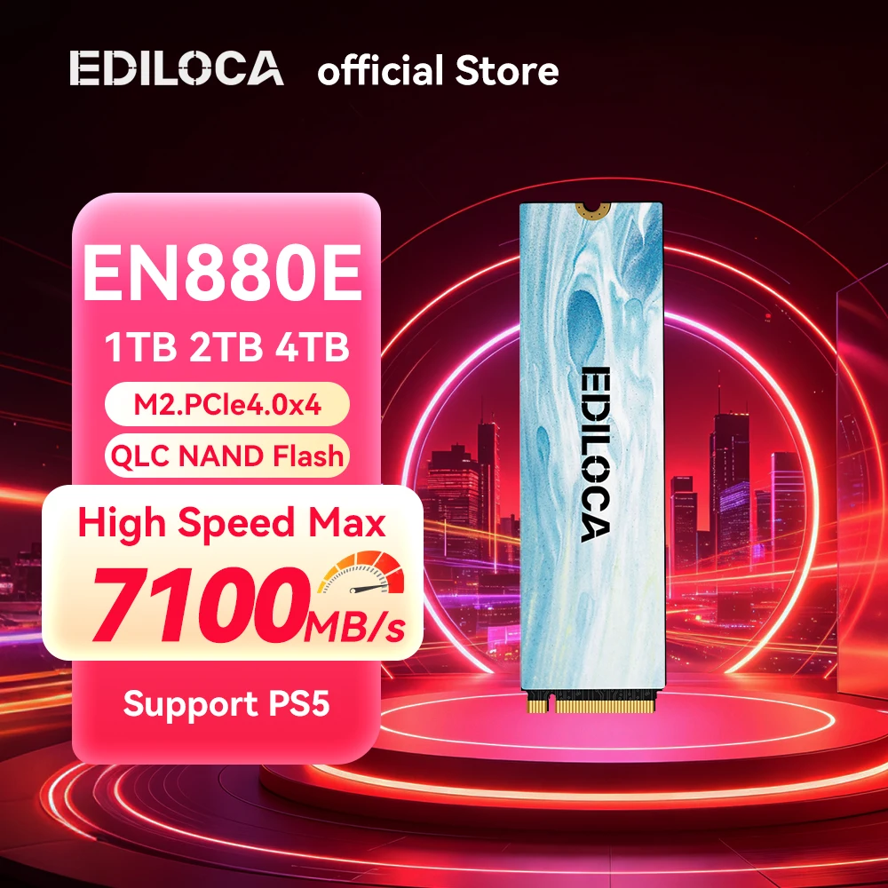【¥24,224】EN880E M.2 SSD 2TB QLC 7100MB/s-アリエク特価アラート