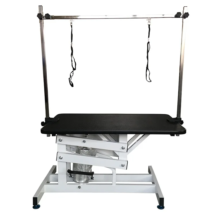 Hydraulic Pet Dog Grooming Table with Tool Tray