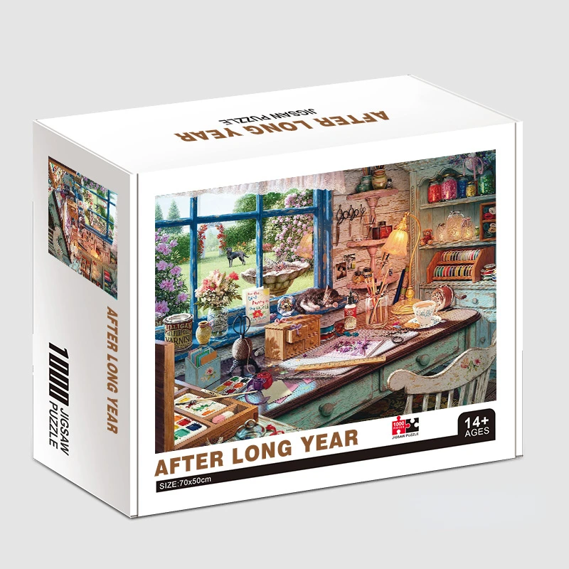 

Пазл бумажный для взрослых, 70 х50 см, 1000 шт.