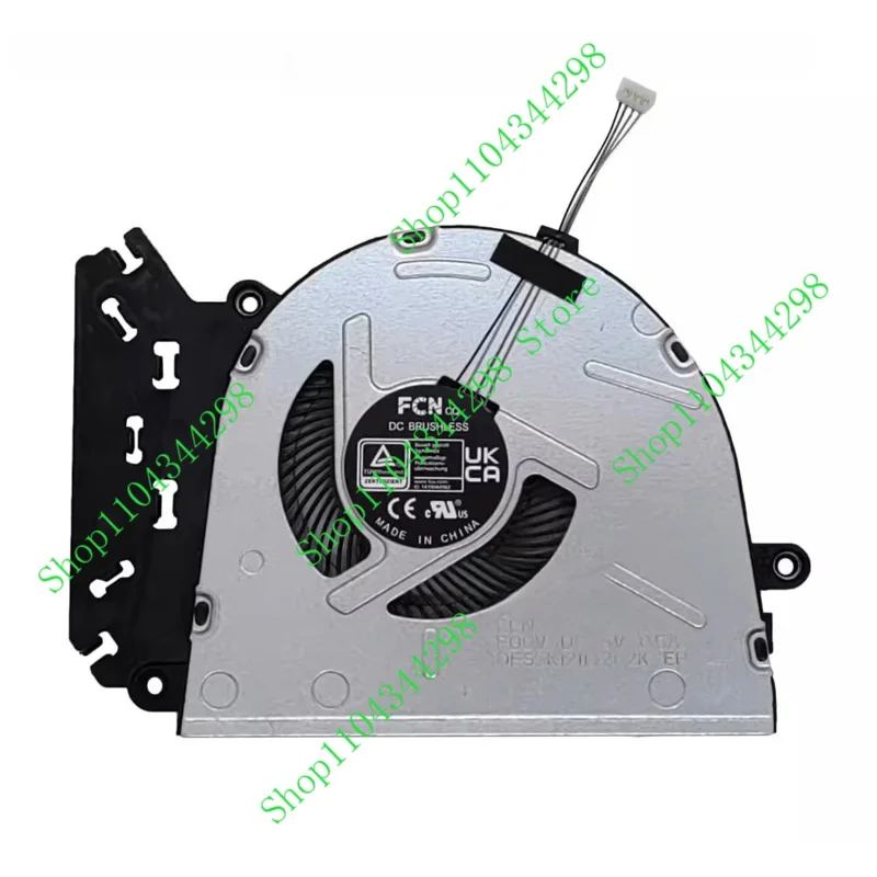 PJSE Laptop CPU Fan for HP 15-FC 250 G10 255 G10 15-FC0093DX 15-FC0039WM Series N38474-001 N38473-001 N38472-001 DFS5K121