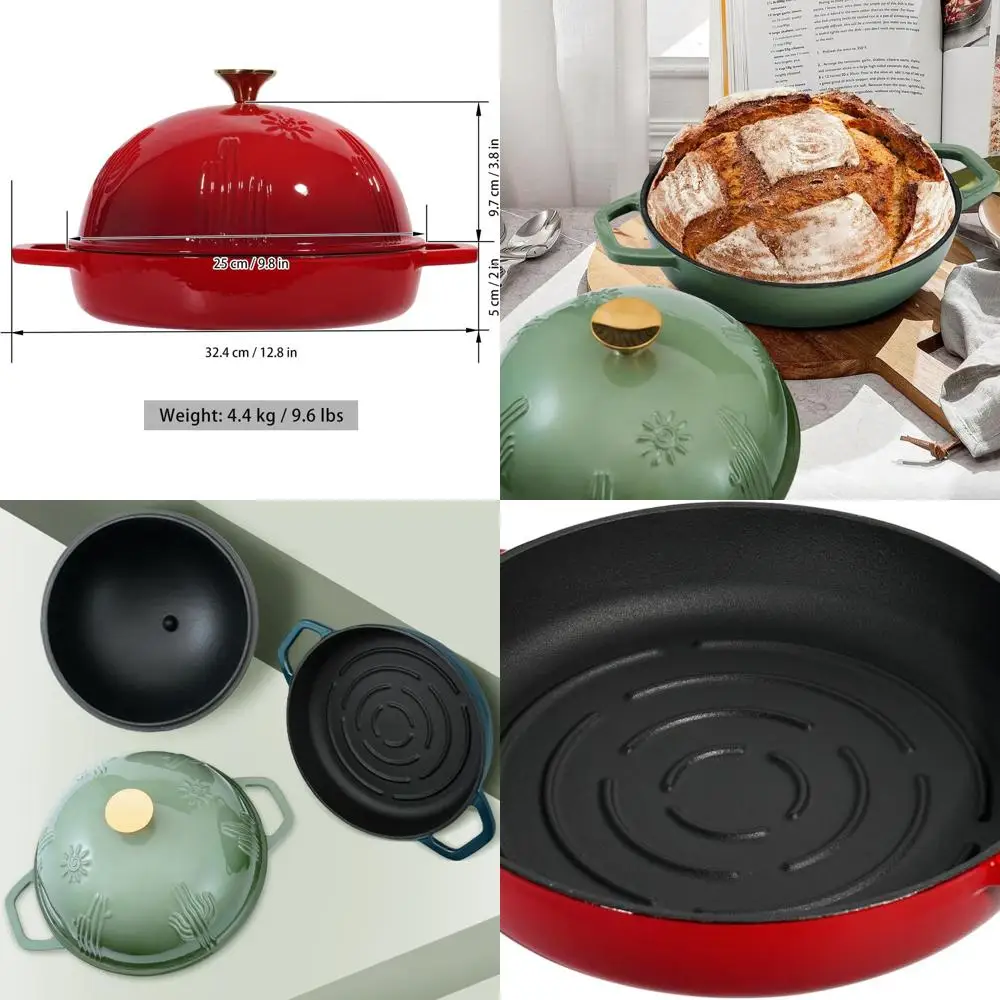 Red Enameled Cast I…