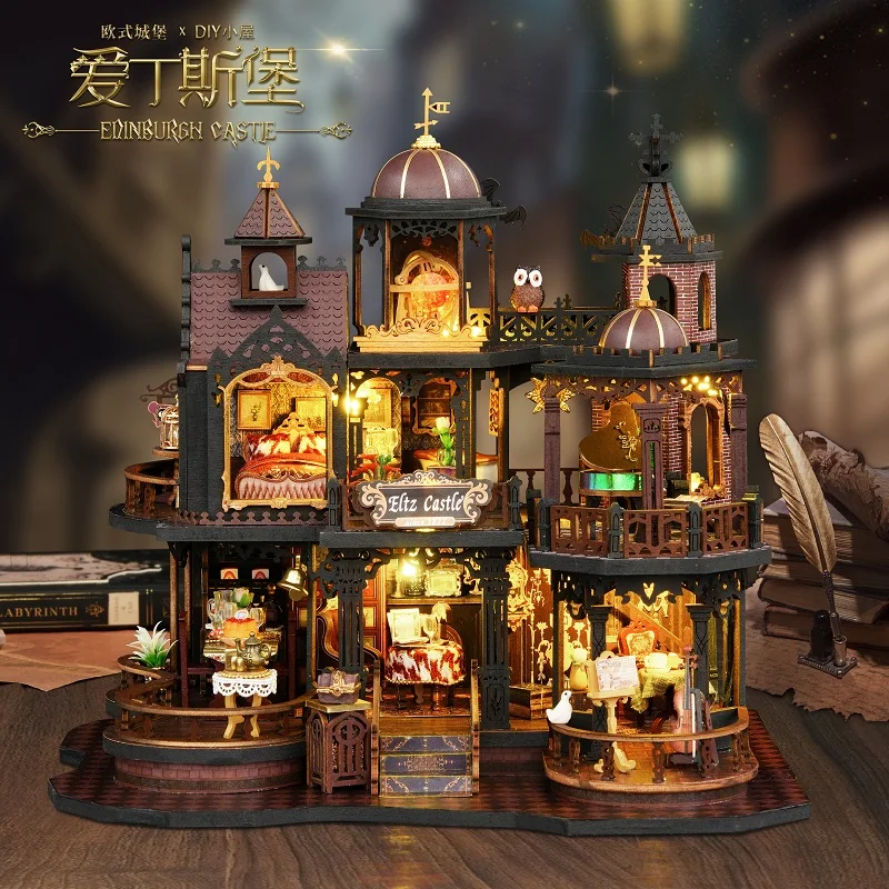 Diy Wooden Miniatur…
