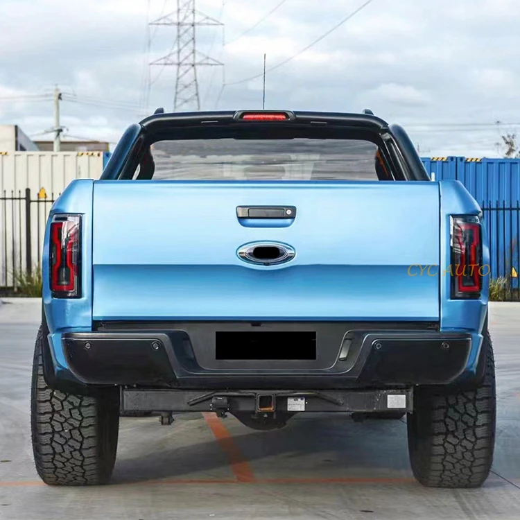Raptor F150 Style Full Set Bodykit with Light Upgrade for Ranger T6 T7 4x4 Off-road Pickup 2015 2016 2017 2018 2019