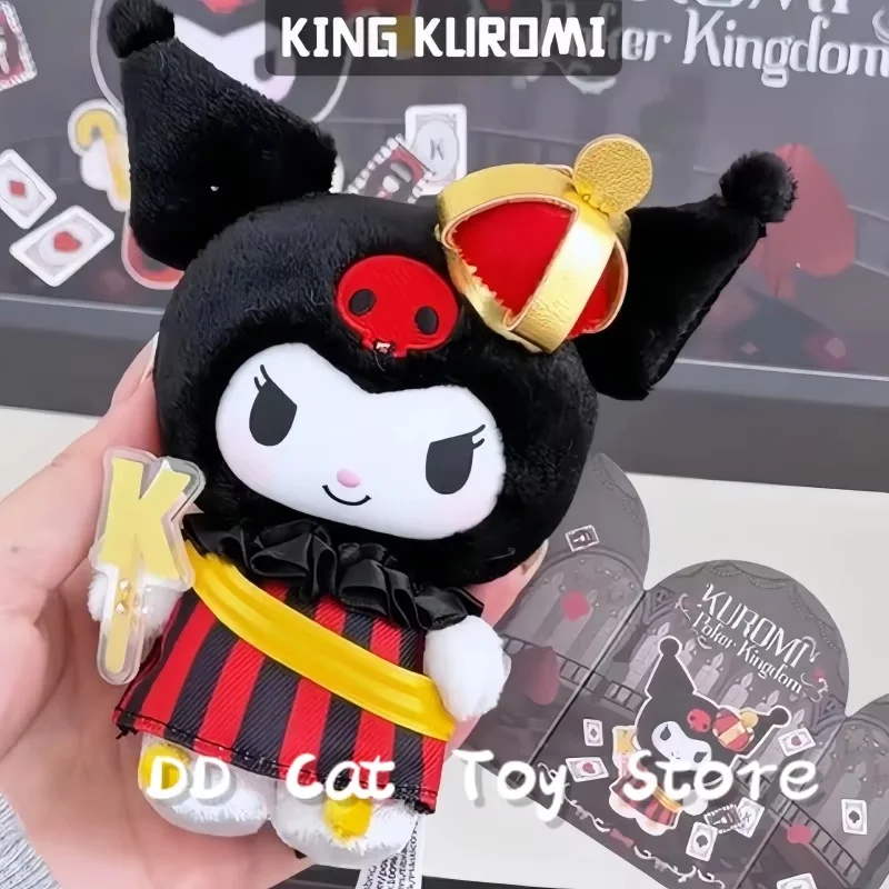 

Новый оригинальный Toptoy Sanrio Kuromi Poker Kingdom Series слепая коробка виниловая плюшевая сумка кулон Kawaii Kuromi фигурка коробка-сюрприз подарок