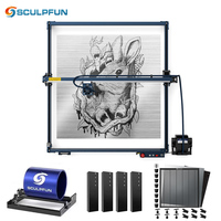 SCULPFUN S30 Ultra-33W Laser Engraver  machine with Automatic Air Assist Replaceable Lens protection 600x600mm Engraving Area