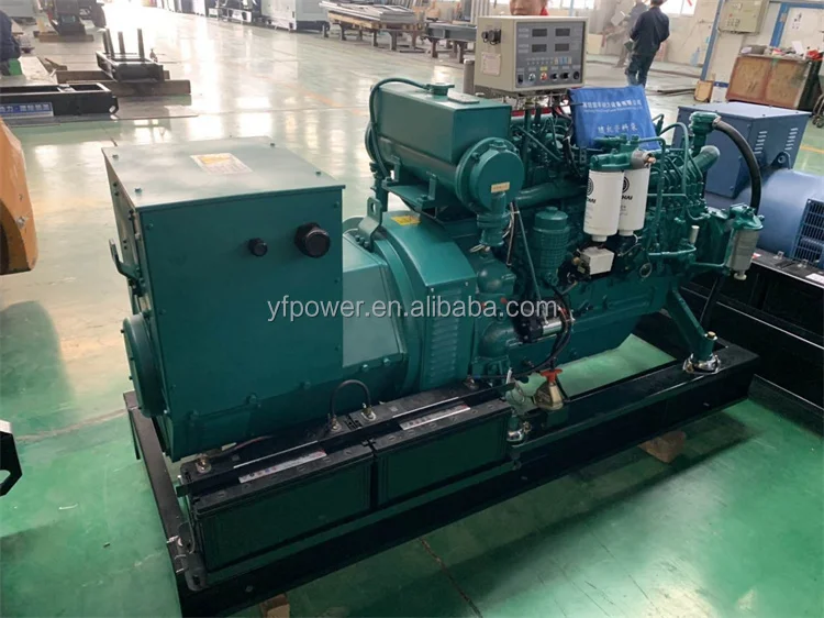 wholesale price YF weichai series 120kw 100kva 75kw marine diesel generator with CCS certificate