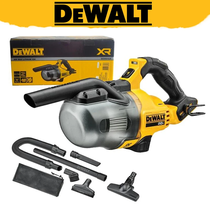 dewalt aspirador de carro sem fio recarregavel industrial domestico sem escovas eletrico ferramentas manuais dcv501ln 20v 01