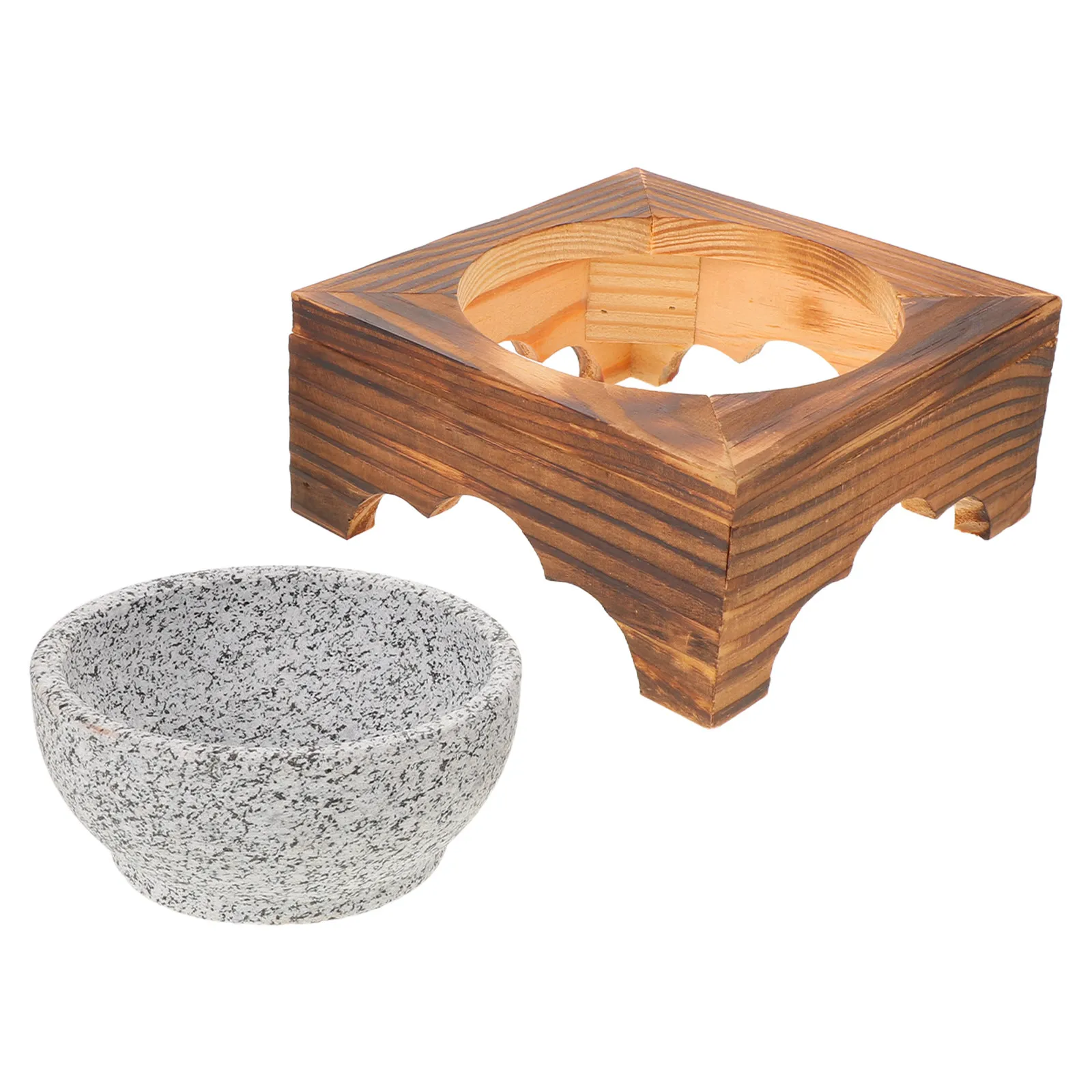 Resistant Sauna Aromatherapy Stone Cup Sauna Essential Oil Cup Natural Stone Bowl 400Ml Diffuser Home