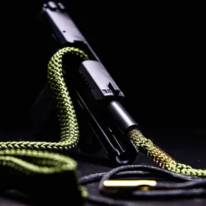 مسدس الصيد برميل مسح ، تنظيف فرشاة حبل النحاس ، أدوات تنظيف التجويف 12Gauge ، مسدس بندقية ، مقياس 308 Cal ، مرفق 223 أعلى 10 مبيعات لبرميل البنادق - رقم 10