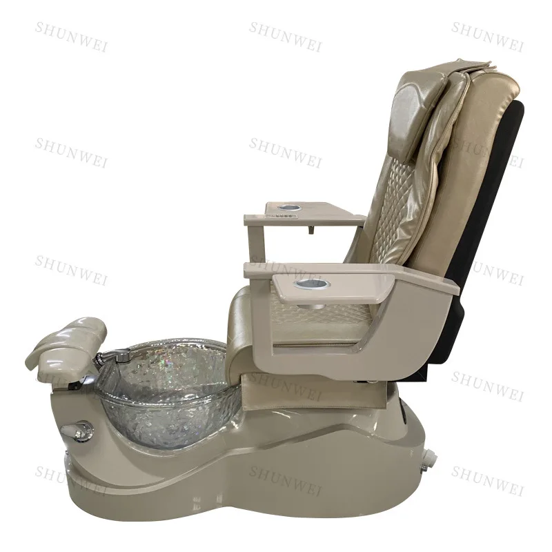 سبا مانيكير باديكير الرموش العناية باليدين والقدمين أريكة كرسي تدليك كهربائي الراحة سبا باديكير كرسي #2