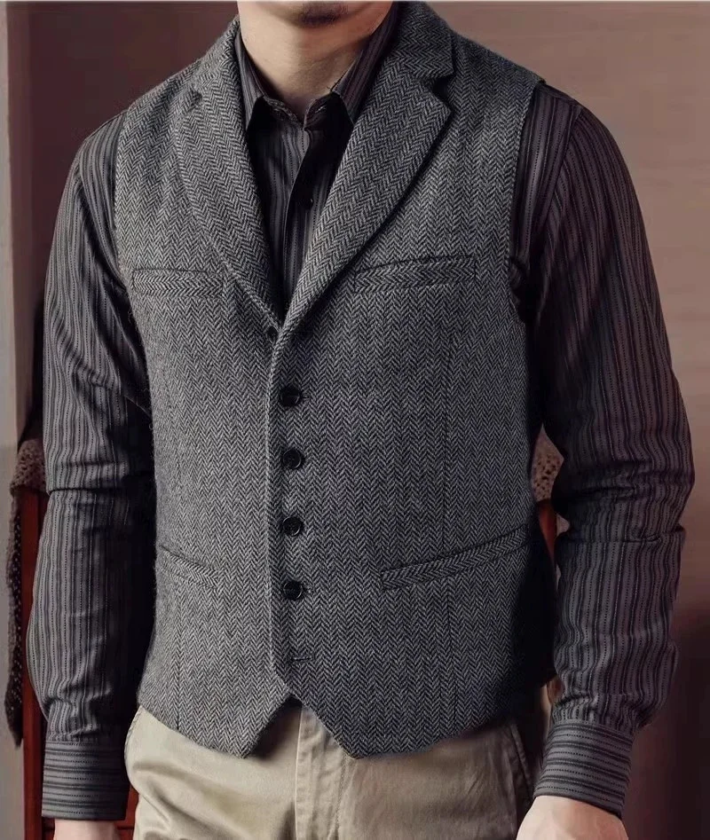 

Men's Vest Sleeveless Waistcoat for Smart Casual Outfits