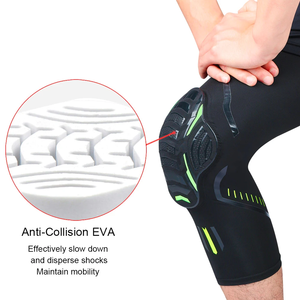 2022 New 1Pair Adult Knee pads Cycling Protection Knee Basketball Sports Knee pad Knee Leg Covers Anti-collision Bike Equipment