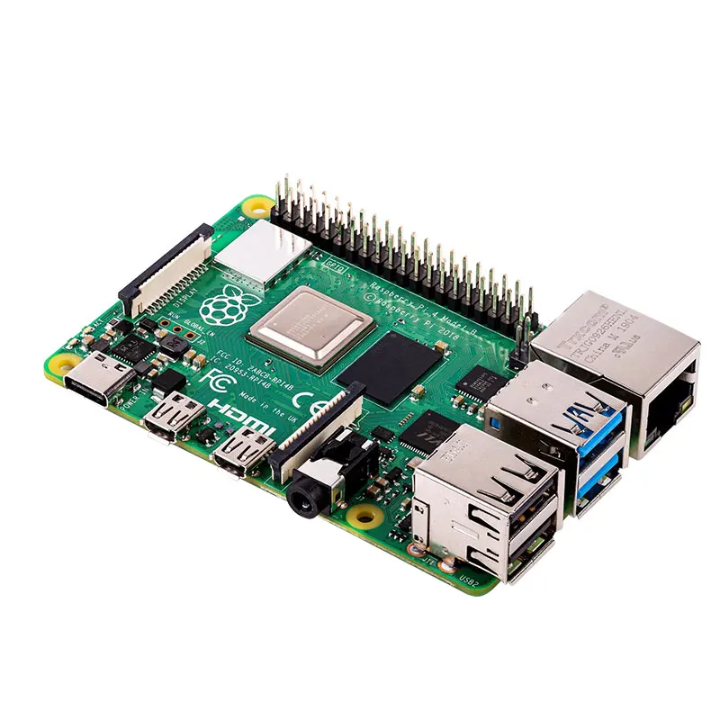 معدات RPi ديف مع محول الطاقة ABS قارئ بطاقة TF بالوعة الحرارة التوت Pi 4 نموذج B مجلس 2GB 4GB 8GB RAM CPU 64 بت 1.5Ghz